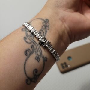 Square tennis bracelet 😍